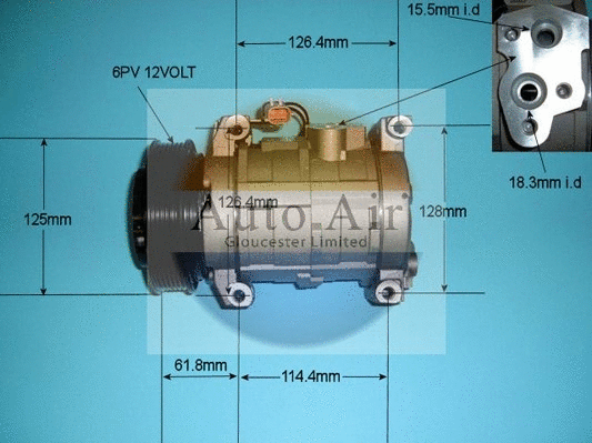 Compressor, air conditioning (14-3541)