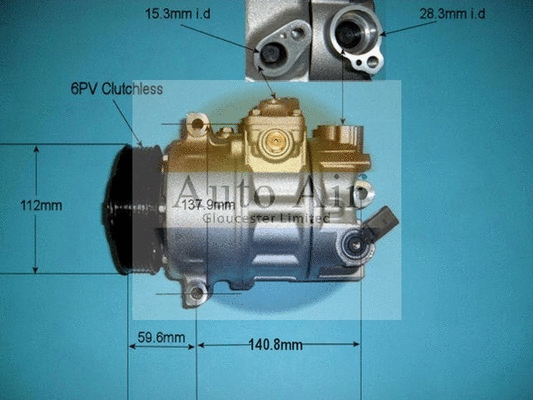 Compressor, air conditioning (14-9698P)