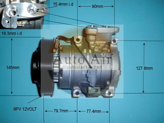 Compressor, air conditioning (14-5341)