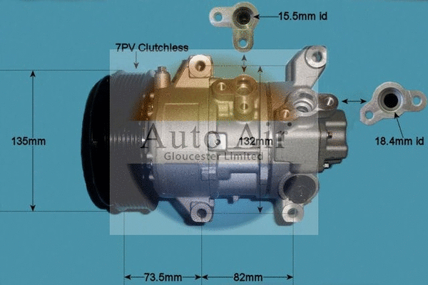 Compressor, air conditioning (14-4326P)