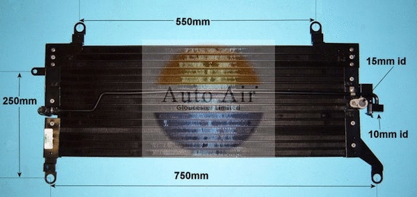 Condenser, air conditioning (16-9777)