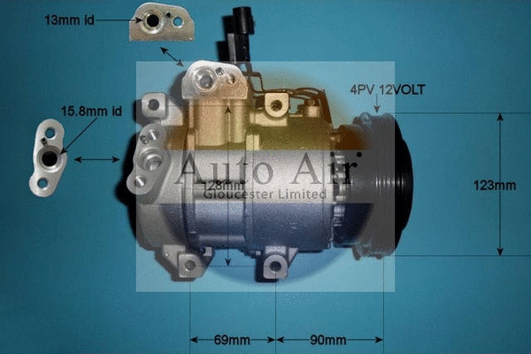 Compressor, air conditioning (14-0047)