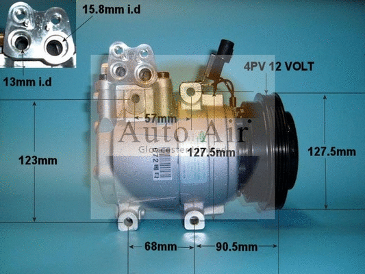 Compressor, air conditioning (14-1028)