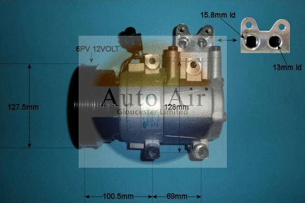 Compressor, air conditioning (14-1040)