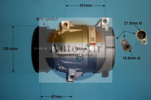 Compressor, air conditioning (14-1116)