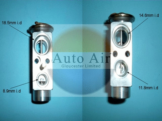 Expansion Valve, air conditioning (22-1029)