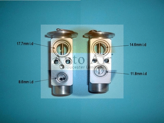 Expansion Valve, air conditioning (22-8643)