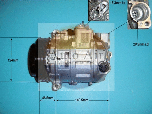 Compressor, air conditioning (14-9665)