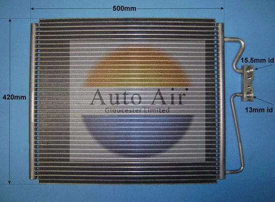 Condenser, air conditioning (16-6595)