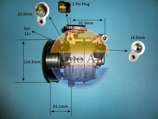 Compressor, air conditioning (14-0359)
