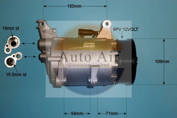 Compressor, air conditioning (14-0007P)
