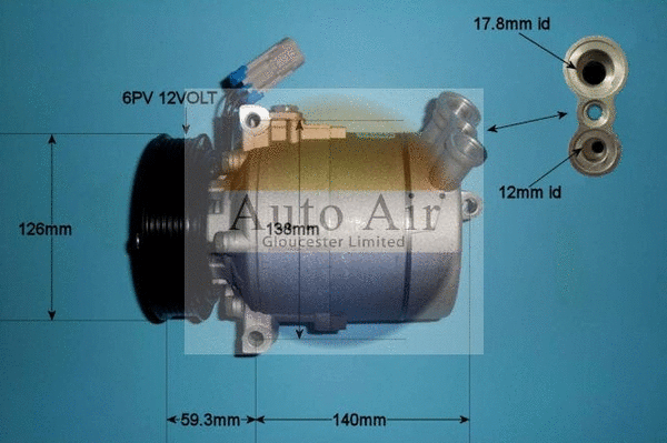 Compressor, air conditioning (14-2056P)