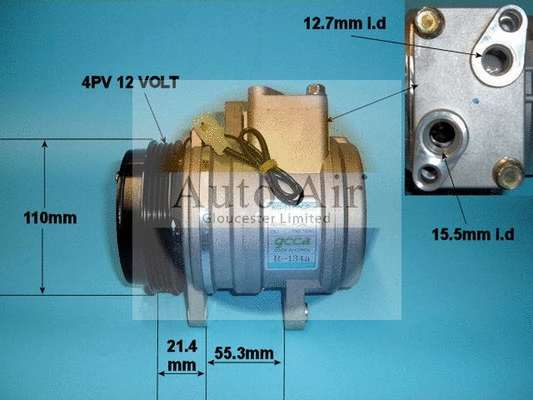 Compressor, air conditioning (14-1169)