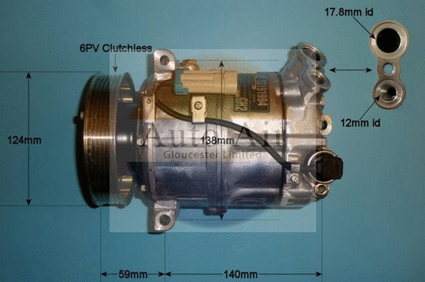 Compressor, air conditioning (14-2058)