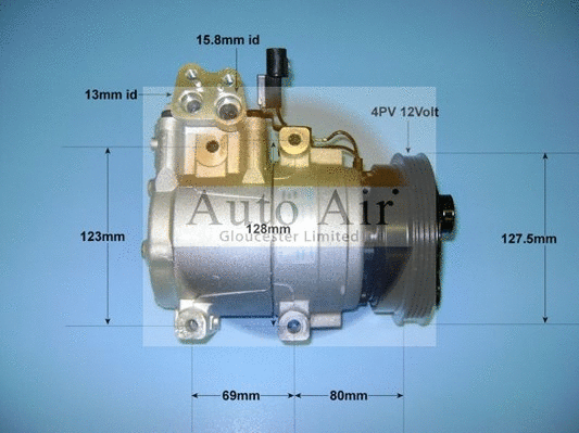 Compressor, air conditioning (14-9735)
