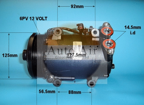 Compressor, air conditioning (14-0098R)