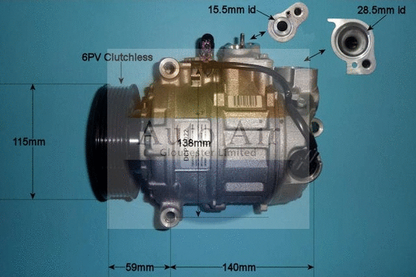 Compressor, air conditioning (14-9652)