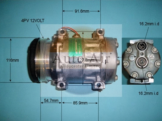 Compressor, air conditioning (14-1244)