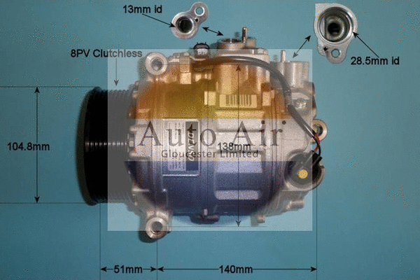 Compressor, air conditioning (14-0197)
