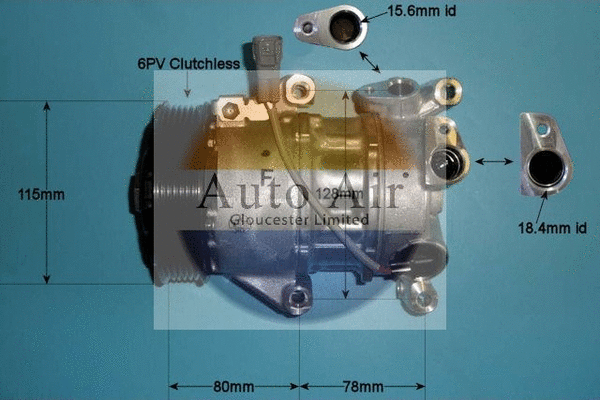 Compressor, air conditioning (14-0193)