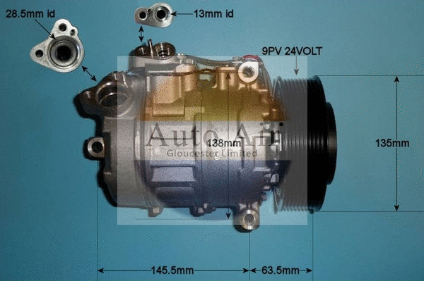 Compressor, air conditioning (14-0188)