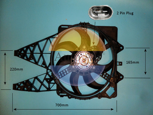Electric Motor, radiator fan (05-1342)