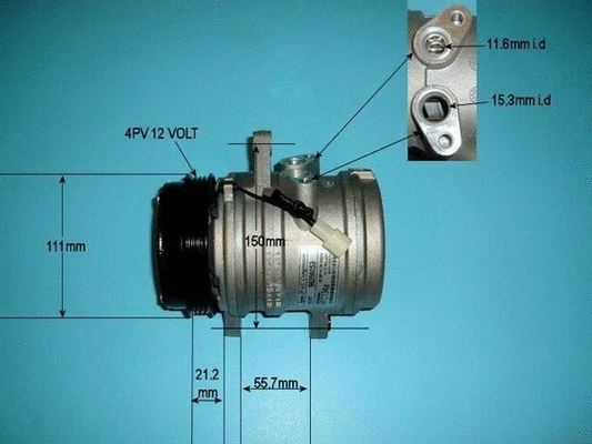 Compressor, air conditioning (14-1172)