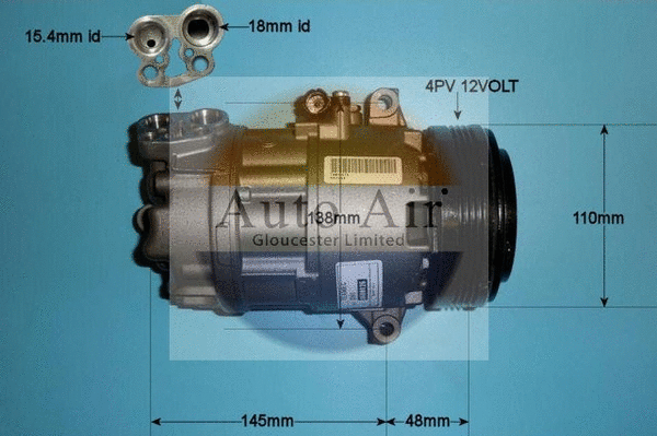 Compressor, air conditioning (14-1146R)