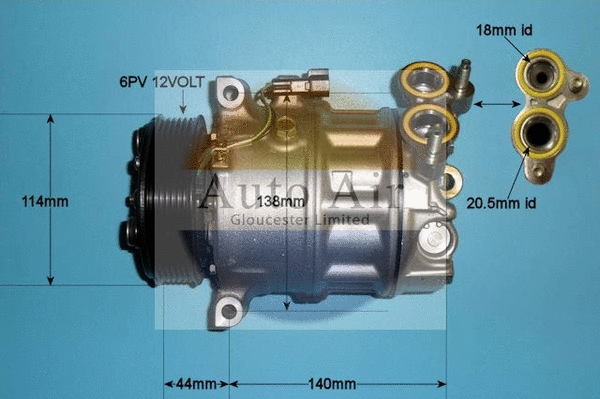 Compressor, air conditioning (14-2066)