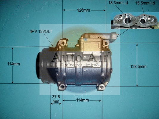 Compressor, air conditioning (14-5701)