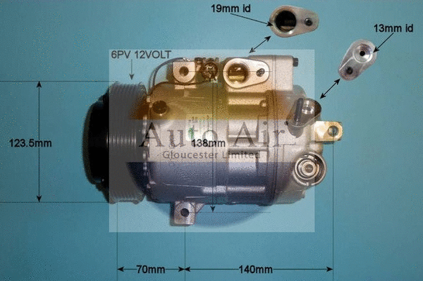 Compressor, air conditioning (14-1413)