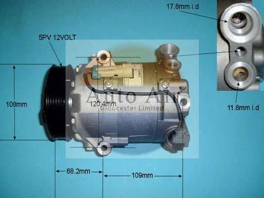 Compressor, air conditioning (14-9706R)