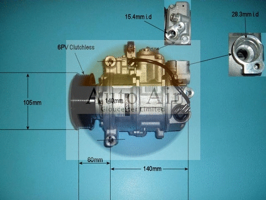Compressor, air conditioning (14-0044)