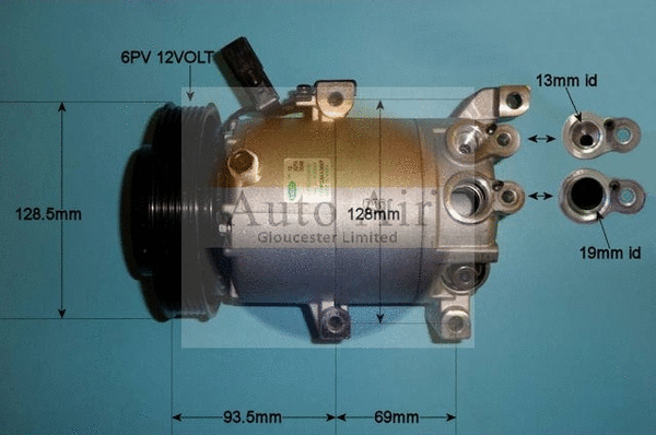 Compressor, air conditioning (14-9780)