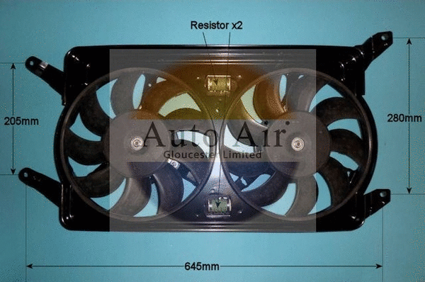 Electric Motor, radiator fan (05-1019)