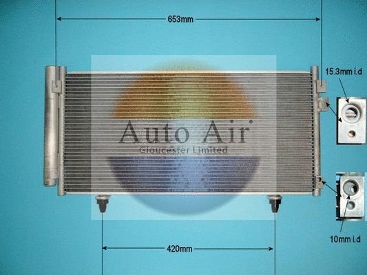 Condenser, air conditioning (16-5012)