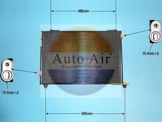 Condenser, air conditioning (16-1146)