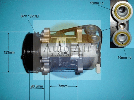 Compressor, air conditioning (14-1433R)