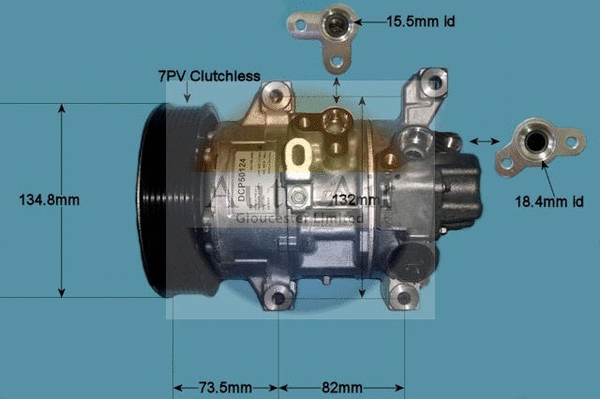 Compressor, air conditioning (14-4326)
