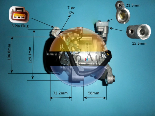 Compressor, air conditioning (14-0596P)