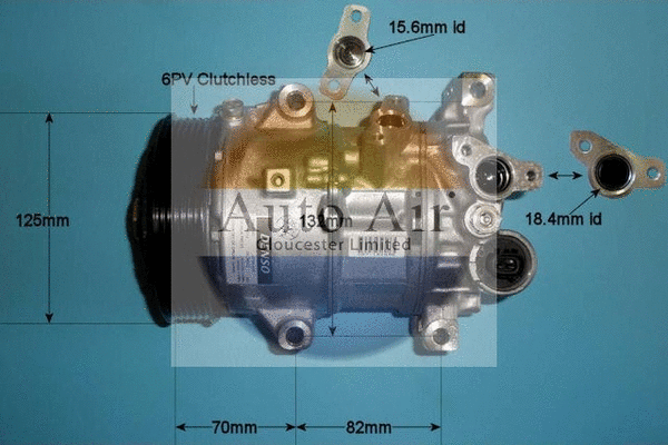 Compressor, air conditioning (14-0196)