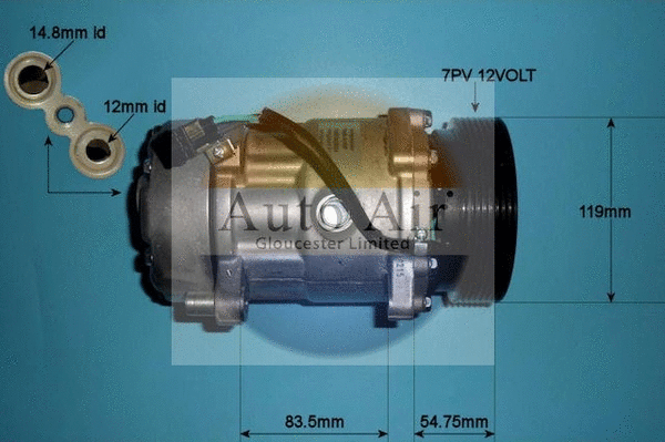 Compressor, air conditioning (14-1102P)