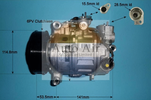 Compressor, air conditioning (14-0090)