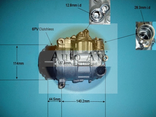 Compressor, air conditioning (14-5009)