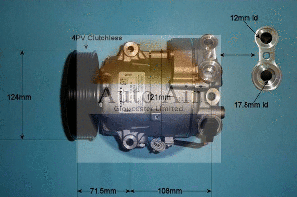 Compressor, air conditioning (14-1015)