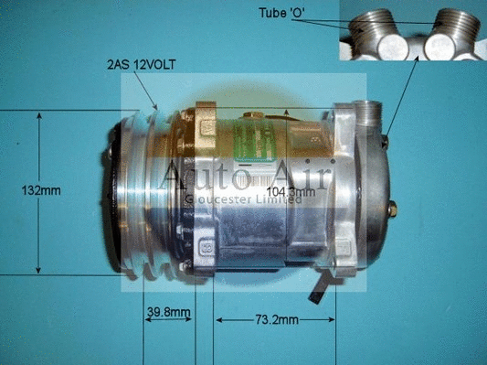 Compressor, air conditioning (14-6642)
