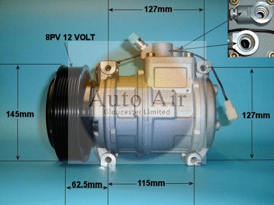 Compressor, air conditioning (14-1262)