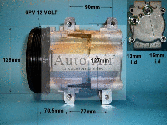 Compressor, air conditioning (14-0216)
