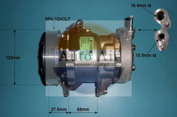 Compressor, air conditioning (14-4852)