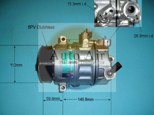 Compressor, air conditioning (14-9698)